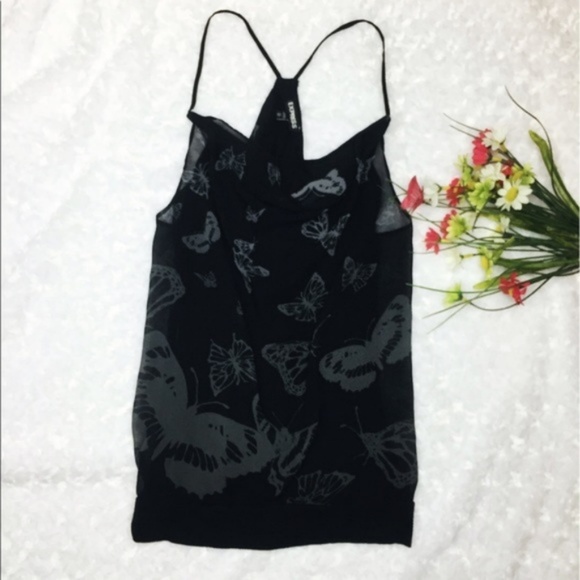 Express Tops - Express Butterfly Tank Size XS